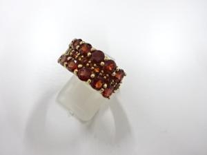 アンティーク　ガーネット5.51ct　925　指輪(12号)